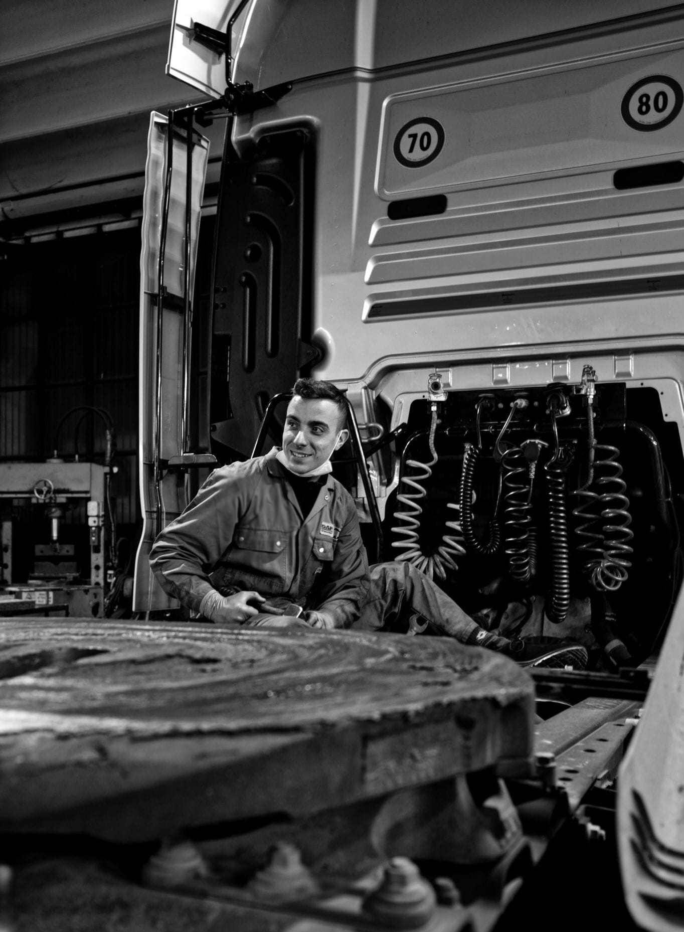 Alessio Simonetti, amministratore unico e capofficina di Truck Master